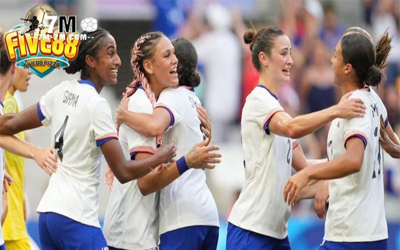 ĐT nữ của Mỹ dẫn đầu bảng xếp hạng FIFA mới nhất dành cho bóng đá nữ