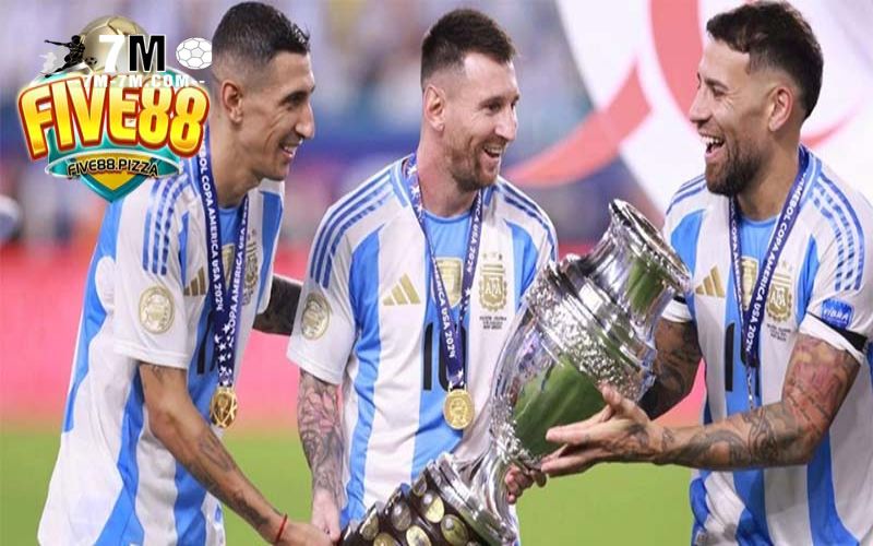Argentina lên Top 1 bảng xếp hạng FIFA mới nhất bóng đá nam nhờ chức vô địch Nam Mỹ
