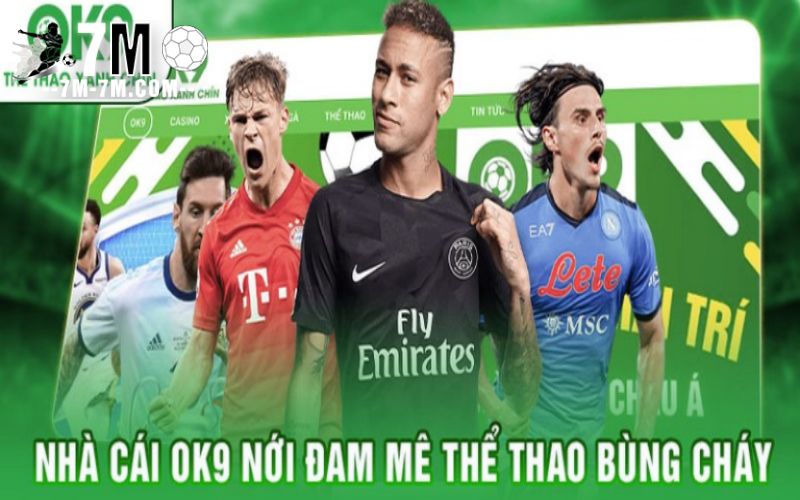 Các loại kèo cược thể thao tại OK9